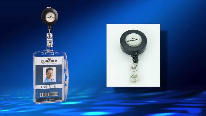 Rectangle Retractable Badge Reel with Rotating Swivel Clip (p/n 2120-390X)