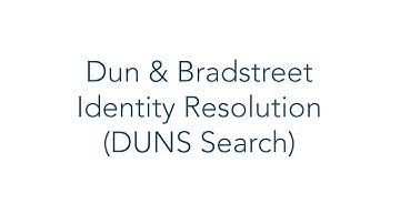 Embed Dun & Bradstreet Identity Intelligence into Your TPRM Program | ProcessUnity Connector