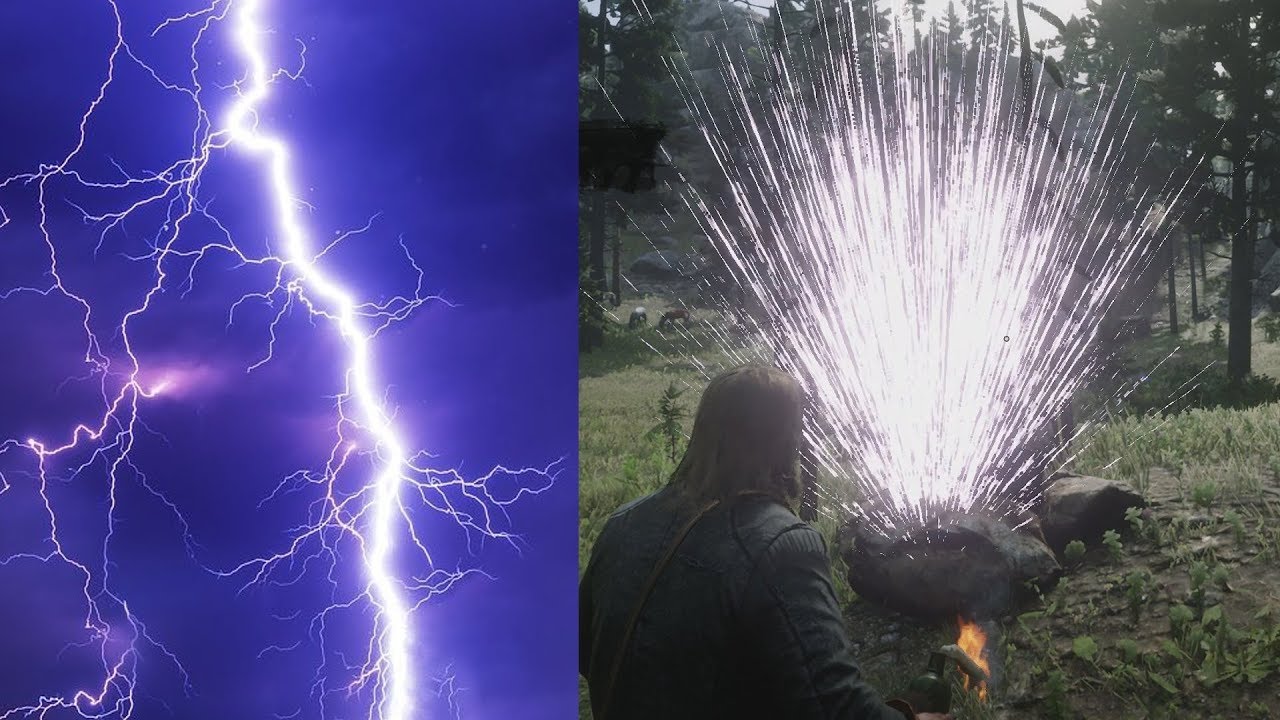 Lightning Strike Location Found In Red Dead Redemption 2! YouTube