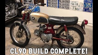 1968 Honda Cl90 Overview Of Completed Budget Build