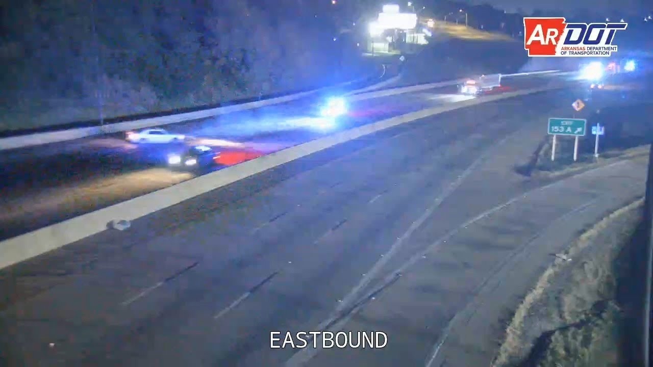 Arkansas: Police Chase Ends In PIT Maneuver - YouTube