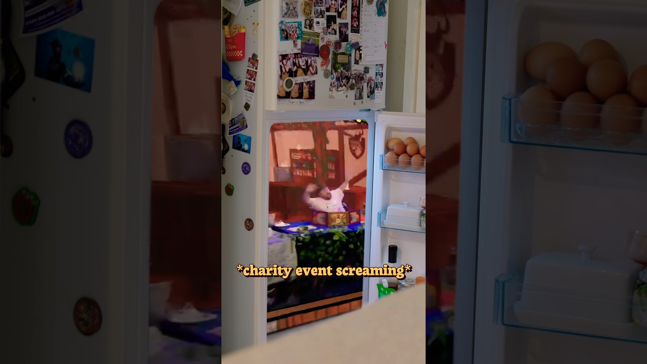How’d that get in there #charityevent
