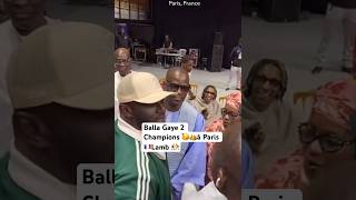 Balla Gaye 2 à Paris Lamb 🤼👑🥳😍❤️ #senegal