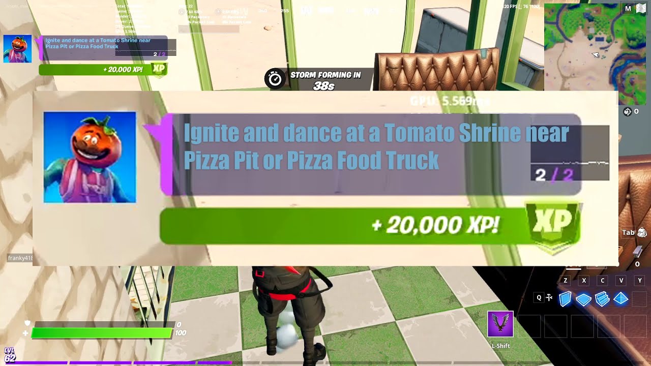 Fortnite TOMATO SHRINE Location! Ignite and Dance at a Tomato Shrine