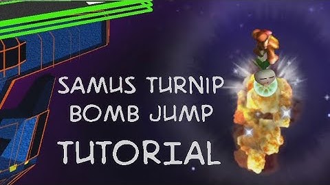 Samus Turnip Bomb Jump Tutorial 2023 (advanced technique)