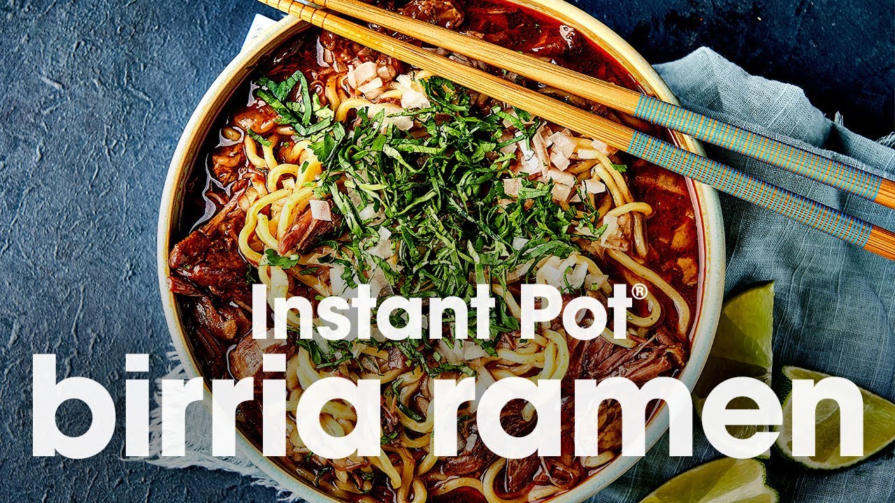 How to Make Birria Ramen (Instant Pot friendly but not required)
