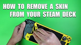 How to Remove a Skin from your Steam Deck