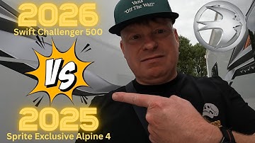 2026 Swift Challenger 500 vs. 2025 Swift Sprite Exclusive Alpine 4 - Aren