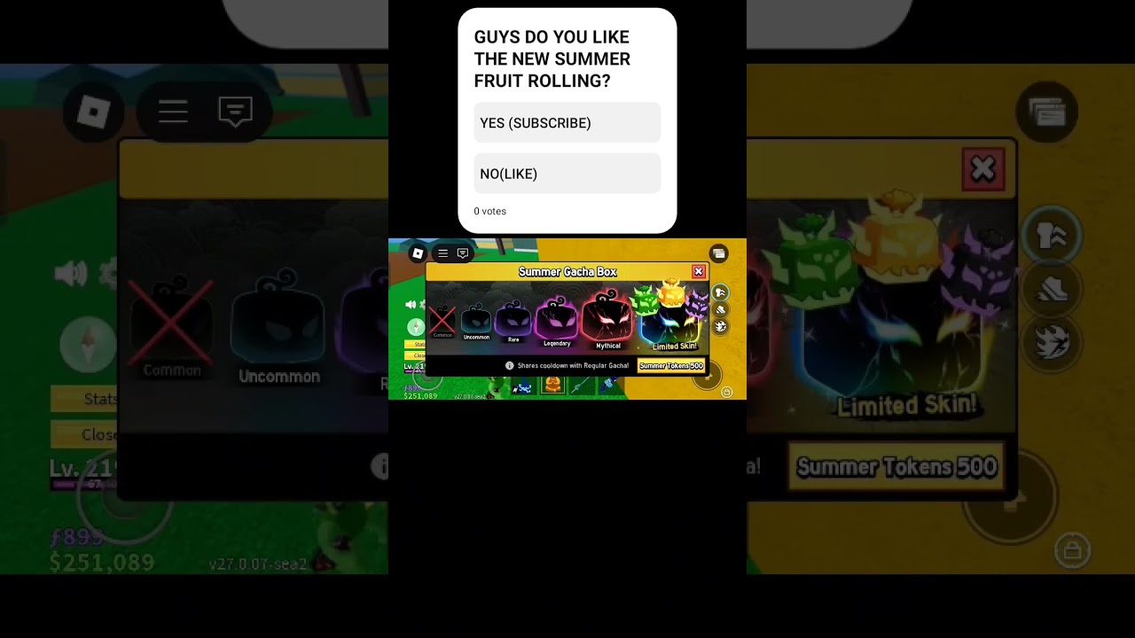 THE NEW SUMMER FRUIT ROLLING  IS CRAZY 😧😁  I GOT IT !😳 