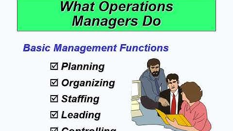 Operations and Productivity   Chapter 1   Lecture 1