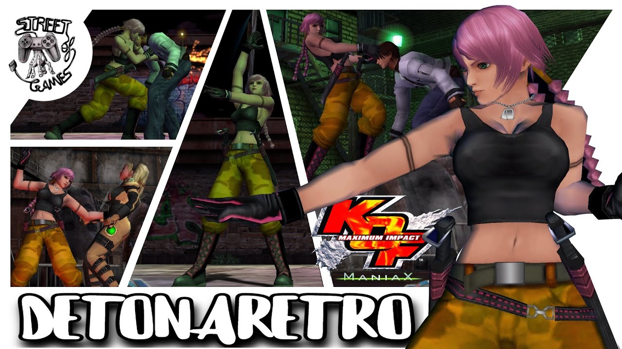 KOF The Maximum Impact Maniax (PS2-2004) Leona Heidern - YouTube