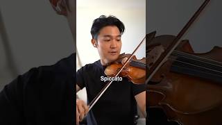 How to Spiccato: like bouncing a ball 🏀 #shorts #violin