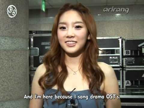 (en) SNSD TaeYeon Interview @ 09 Seoul Drama Awards Sep11.2009 GIRLS' GENERATION