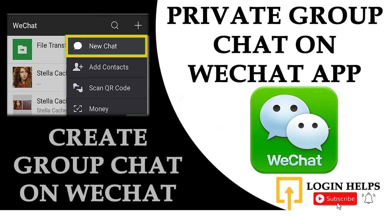 WeChat groups above 100 people. How to create them? - WalktheChat