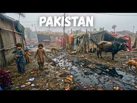 EXTREME SURVIVAL IN KARACHI | Truck Repairers in the Slum | Pakistan WalkingTour 4K