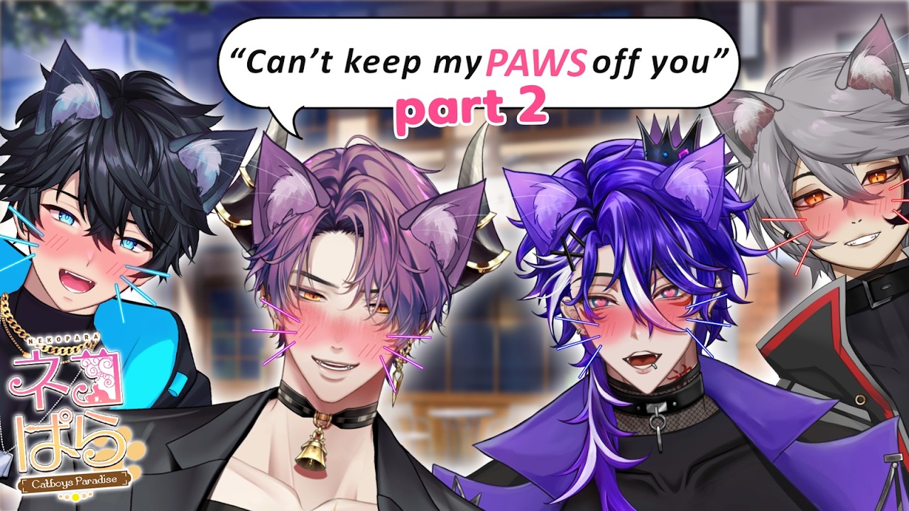 These 4 VTubers Become Catboys for you… AGAIN (pt.2)