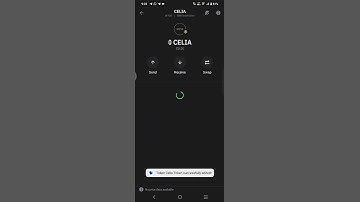 How to add Celia token in Metamask and Trust wallet