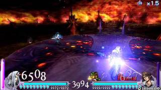 DISSIDIA FINAL FANTASY Sephiroth VS Squall (flawless victory, hardest difficulty)