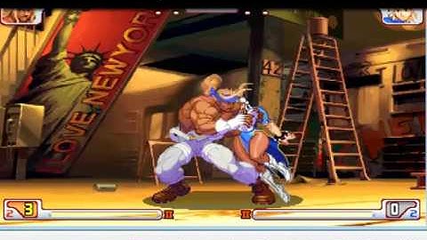 SFIII Alex Super Jump Cancel Option Select