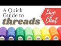 All About Threads | Live Chat with Angela Walters