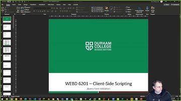 WEBD6201 - W2021 - Week 5 - Part 2 - Regular Expressions and jQuery Form Validation
