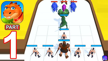 Merge Master - Dinosaur Fusion - Gameplay Walkthrough Part 1 Levels 1-14 (Android,iOS Gameplay)