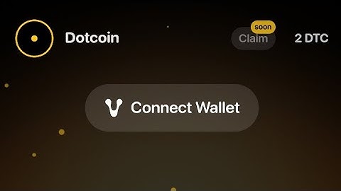 How to create venom wallet and link your Venom wallet to Dotcoin Telegram game