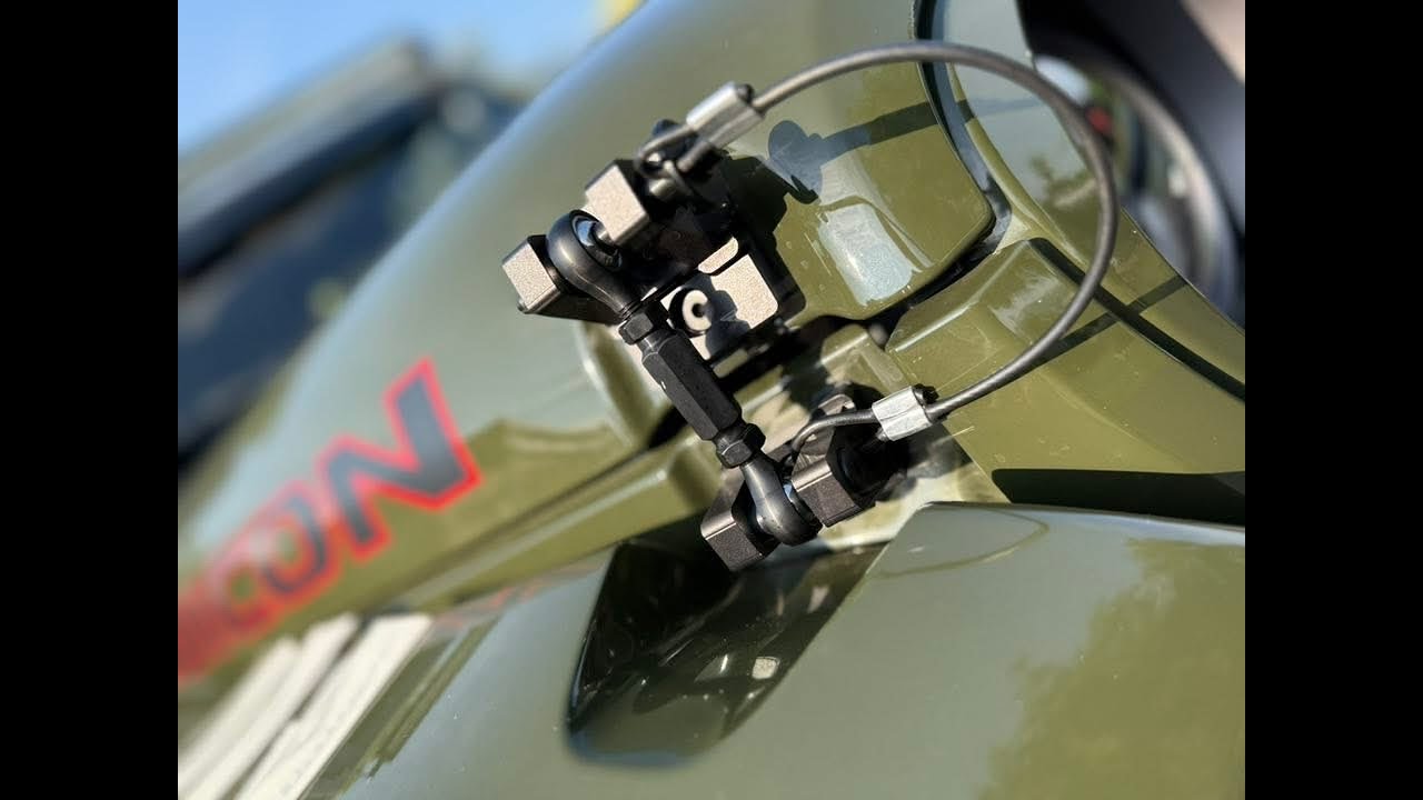 Combat Off Road Off The Turnbuckle Jeep Hood Latches. Part # 99-1091 and # 99-1090. Pro install tips