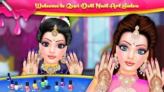 Gopi Doll - Fashion Nail Art Salon | Gopi Doll Game screenshot 2