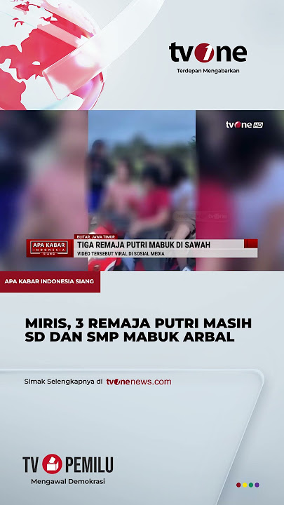 Tiga Remaja Putri di Blitar Mabuk di Sawah | AKIS tvOne