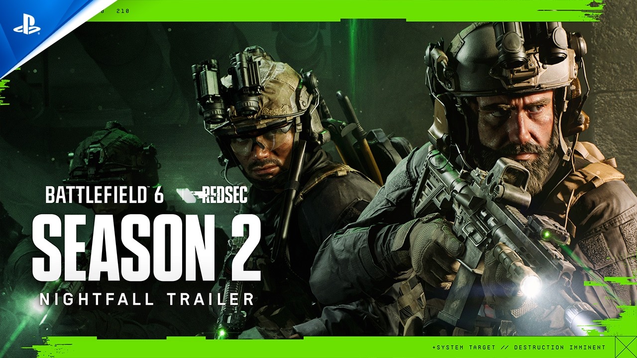 Battlefield 6 - Season 2 Nightfall Gameplay Trailer | PS5 Games