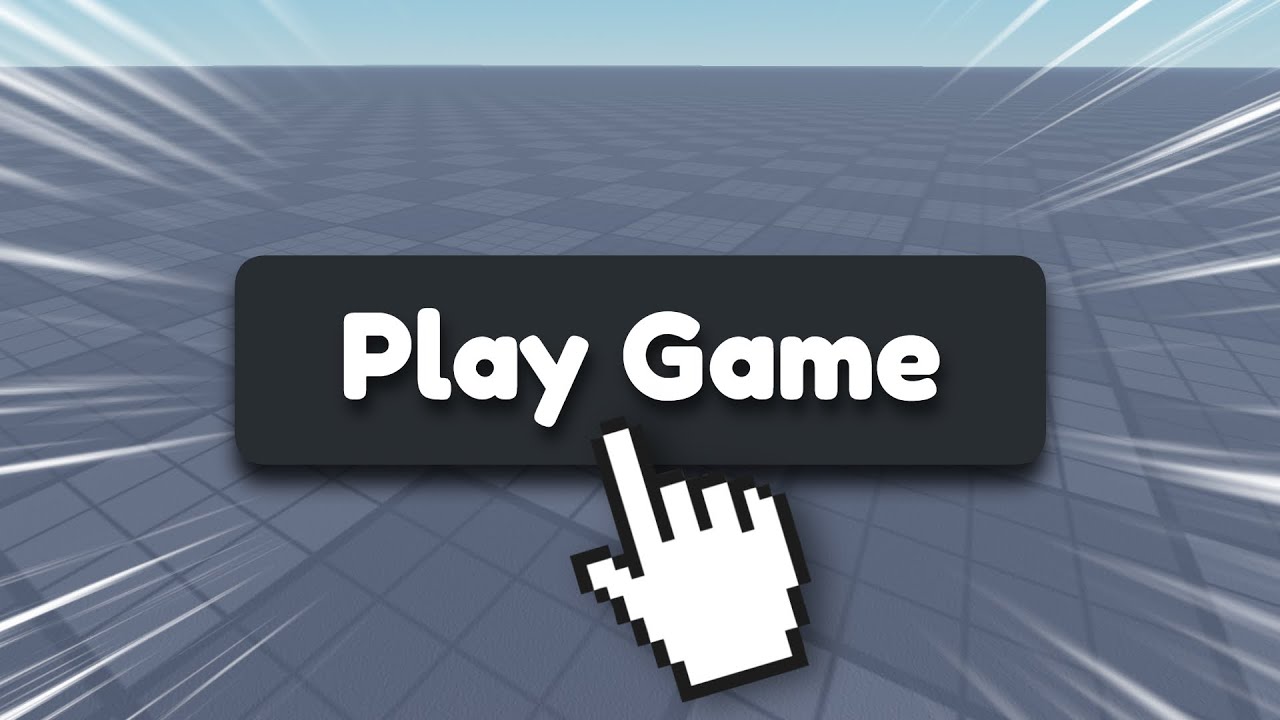How to Make A Play Screen In Roblox Studio! - YouTube