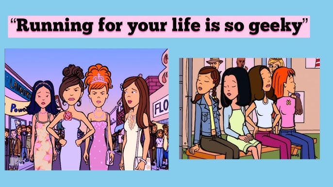Quinn's outfits in “Daria” (so cute💗) - YouTube