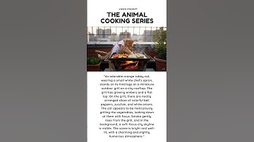 Prompt Template: The Animal Cooking Series