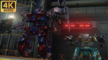 Armored Core 6 - Cinder Carla & Chatty Stick Boss Fight [4K 60FPS] [PS5]