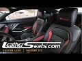 2016 Fireball Camaro SS Interior - Installing Replacement Leather Upholstery Kit - LeatherSeats.com