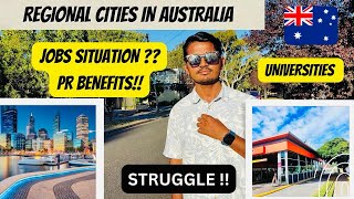 Best Regional Cities for International Students  | Pros, Cons, and Job Opportunities! #australia