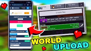 How to upload world in aternos server JAVA+PE | Put A World On Aternos |  Hindi by C A Gaming 11,763 views 3 months ago 7 minutes, 36 seconds
