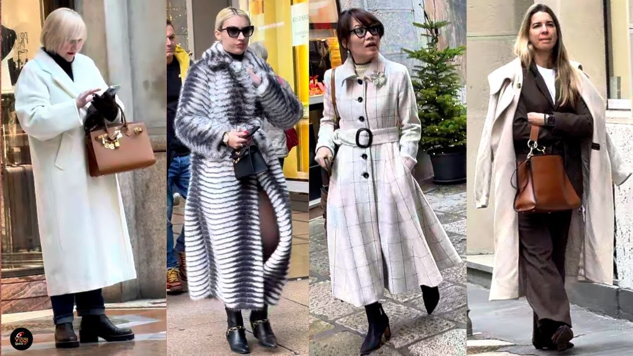 WINTER 2024's Most TIMELESS Fashion Trends! | Discover Italian Elegance Street Style Fashion Trends