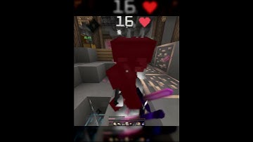 Vampire ability in a nutshell... | Minecraft SkyWars #shorts