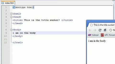 XHTML and CSS Tutorial   3   body and headers JEacEPCxjl4