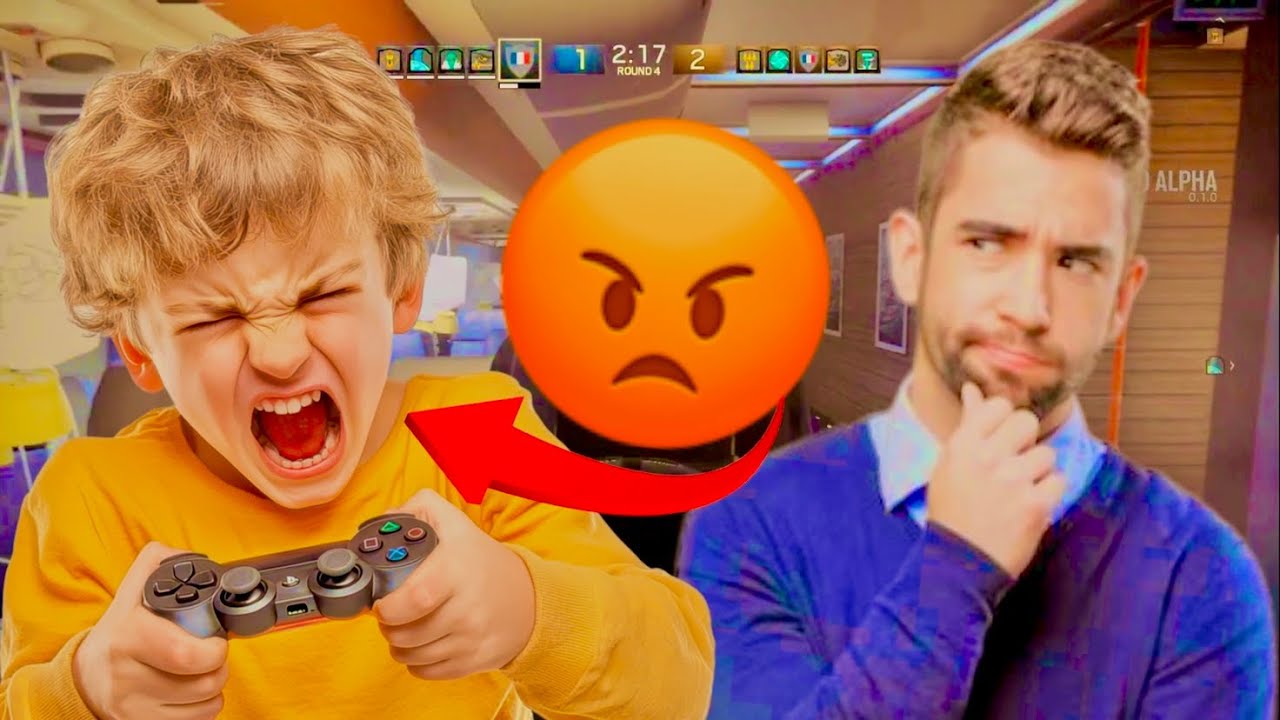 KID RAGES IN RAINBOW SIX SIEGE | Rainbow Six Siege - YouTube