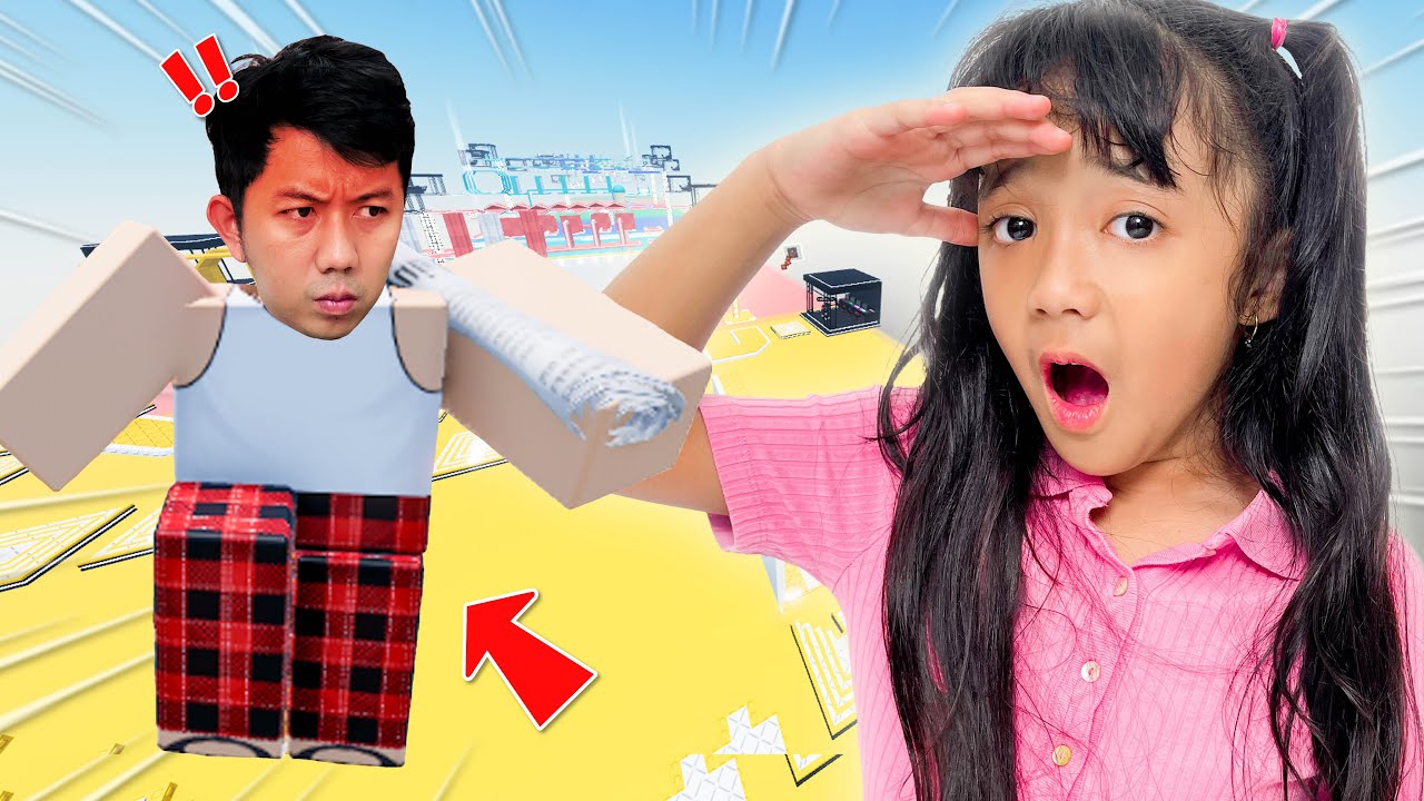 SAMANTHA DI MARAHIN PAPA MAIN TOWER ROBLOX TERUS SEHARIAN ‼️ KOMPILASI GAMING
