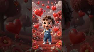 ❤️ Red Color Magic | Baby Goozy Learns Colors 🌈 #kidssongs #nurseryrhymes #kidsanimation #kidsshorts