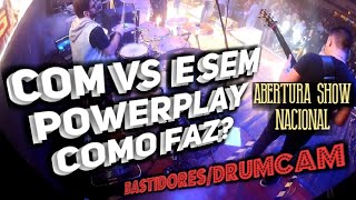 SHOW COM VS MAS FALTOU O POWERPLAY, E AGORA? | Vlog do ZR #3 | Ao Vivo | Drum Cam