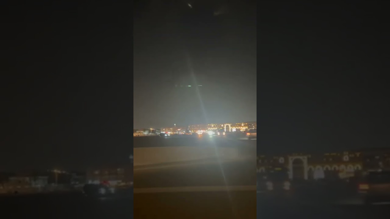Doha Qatar Night Drive | City Road View 2025 