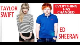 Taylor Swift (Ft. Ed Sheeran) - Everything Has Changed  Lyrics ( RED Album Leaked )