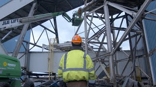 Conveyor Gallery Building Demolition