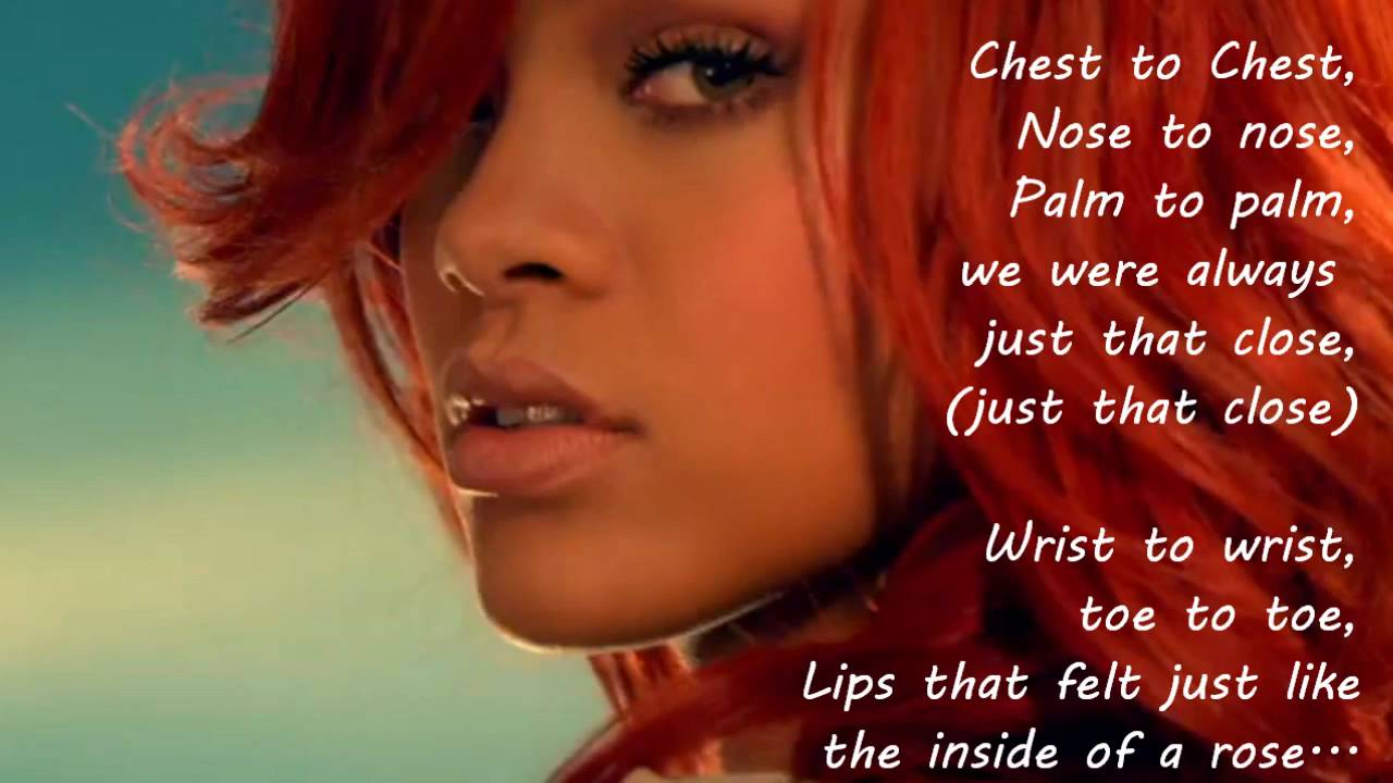 Rihanna - California King Bed - Lyrics on screen - YouTube