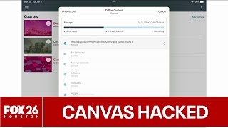 Canvas hack impacts Houston-area schools